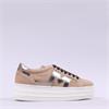 Marco Moreo Atlanta Platform Trainer - Beige Suede